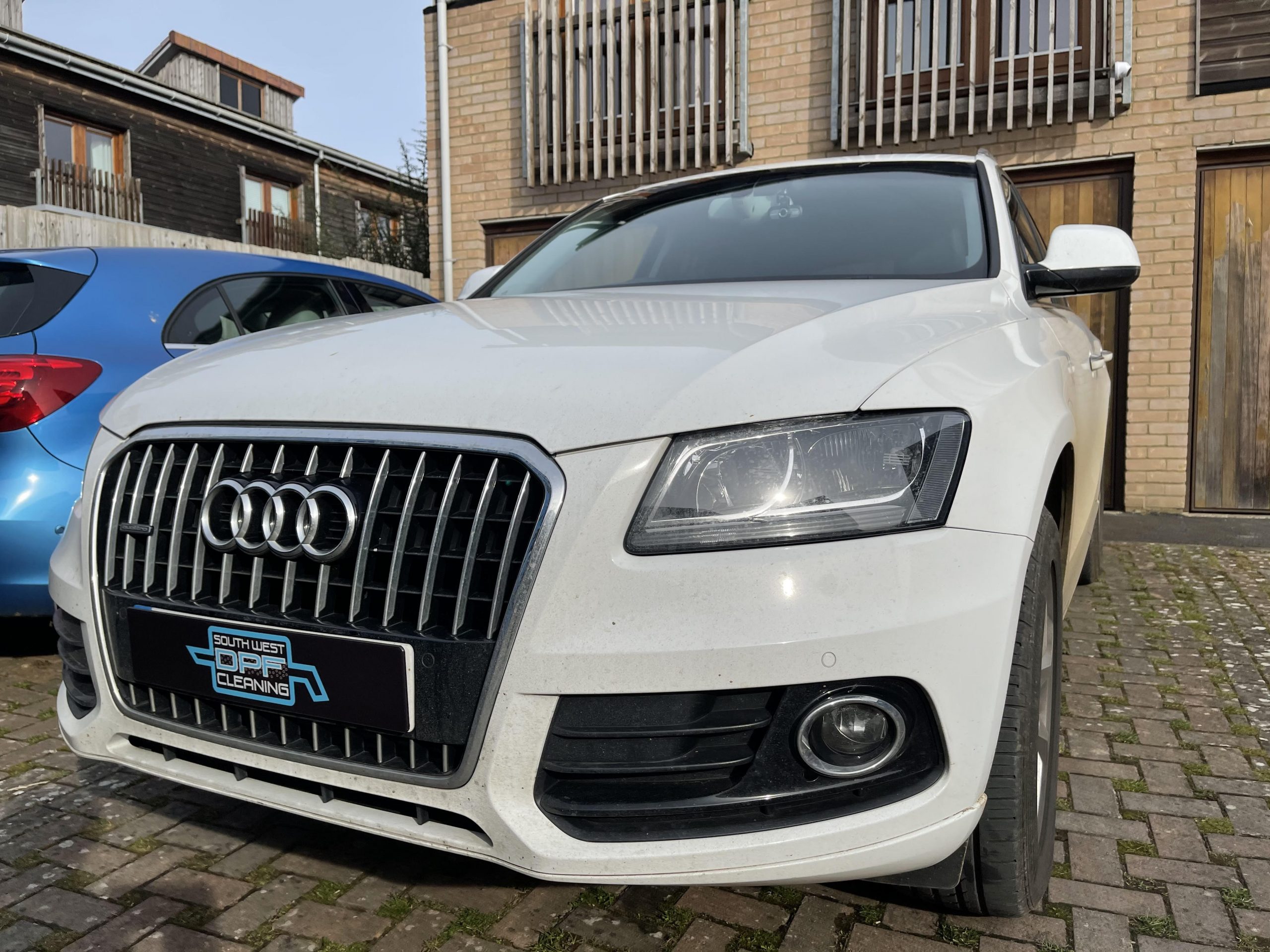 Audi having DPF cleaned